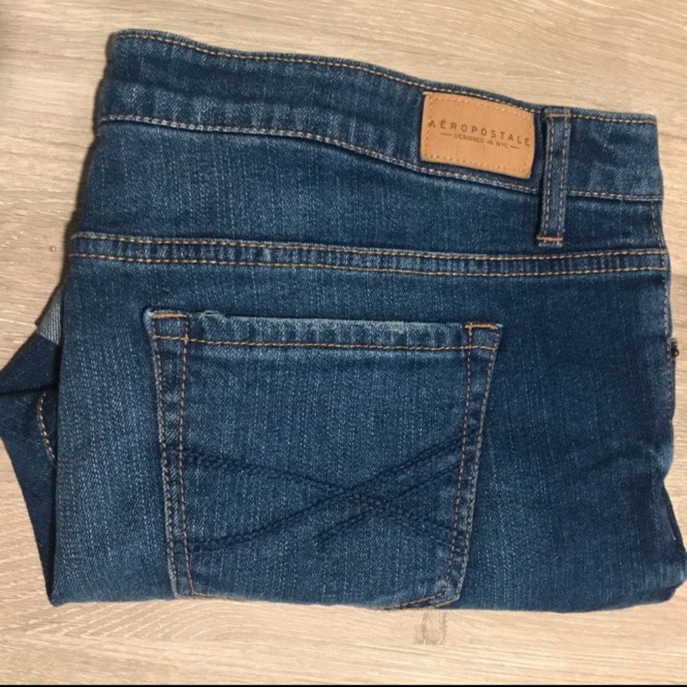 Aeropostale Midi Jean Shorts